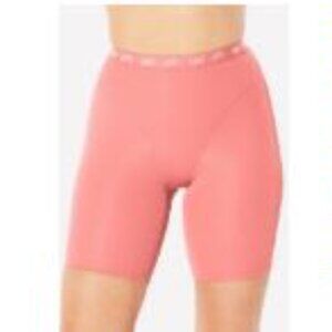 NWT Yitty Spotlight Shaping High Waist Short, shimmer pink, 1X